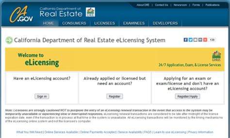 Dre ca gov license lookup - To check the status of a license, click on the license type in the list below. To visit the department's Web site, click on the name of the department in the list below. License Type. Department. Banks. Department of Financial Protection and Innovation (DFPI) Broker-Dealers and Investment Advisers.